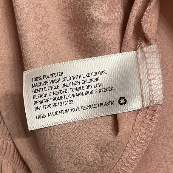 a new day Silk Boho V Neck Blouse - Picture 7 of 7